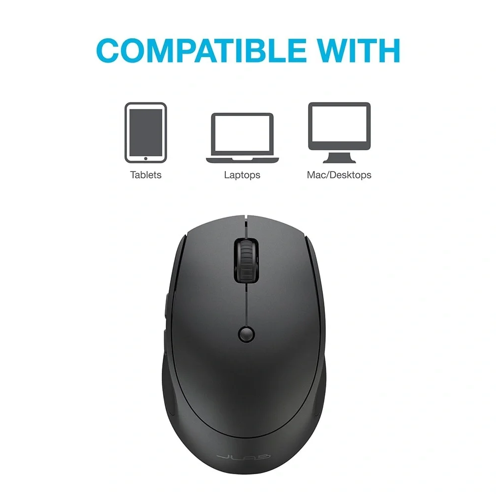 JLab Go Charge Black Wireless Mouse – NIB